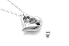 裏のビスを外して遺骨を納めます。